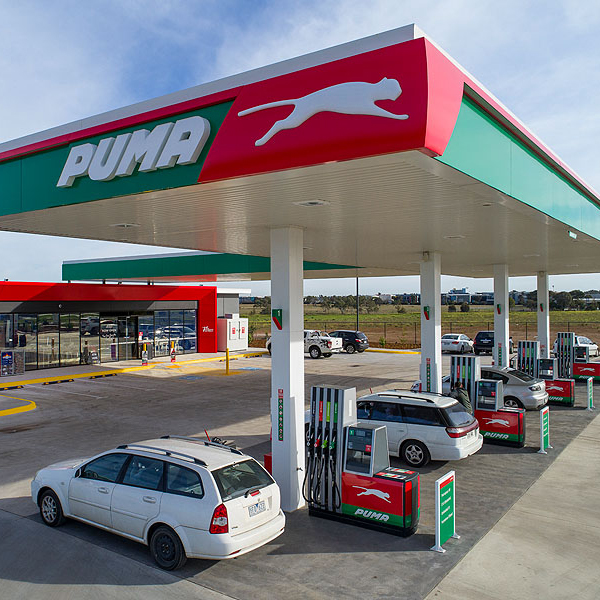 A Puma petrol station